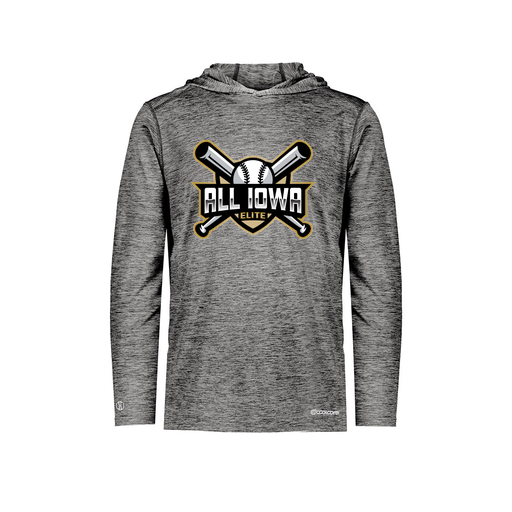 [FOLHCGBK-YS-LOGO1] Decker Youth Charge Hoodie (Youth S, Black, Logo 1)