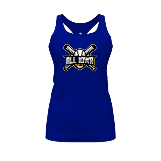 [FT0TRBRY-FYS-LOGO1] Decker Racerback Tank Top (Female Youth S, Royal, Logo 1)
