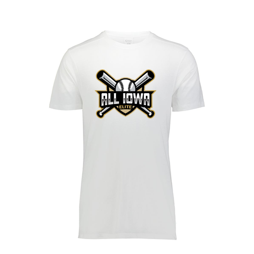 [FTSCUBWH-YS-LOGO1] Decker Youth Tri-Blend T-Shirt - Short Sleeve (Youth S, White)