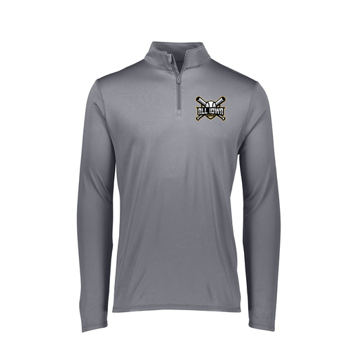 [FTLQFLGY-FAXS-LOGO1] Decker Women's Flex-Lite 1/4 Zip Shirt (Female Adult XS, Gray)