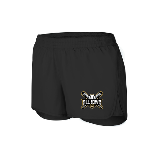 [2430.080.XS-LOGO1] Women's Performance Shorts (Female Adult XS, Black)
