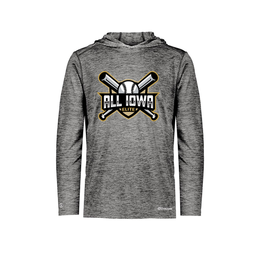 [FOLHCGBK-AS-LOGO1] Decker Men's Charge Hoodie (Adult S, Black)