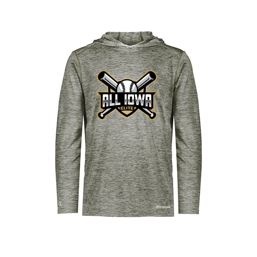 [FOLHCGGY-YS-LOGO1] Decker Youth Charge Hoodie (Youth S, Gray, Logo 1)